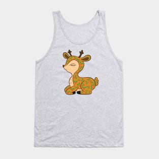 Joy In Silence Baby Reindeer Tank Top